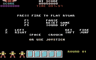 Rygar screenshot 2 for Commodore 64
