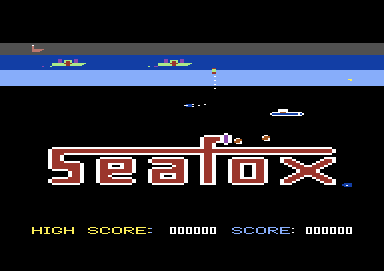 Seafox screenshot 2 for Commodore 64