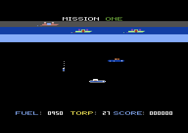 Seafox screenshot 3 for Commodore 64
