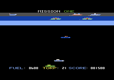 Seafox screenshot 4 for Commodore 64