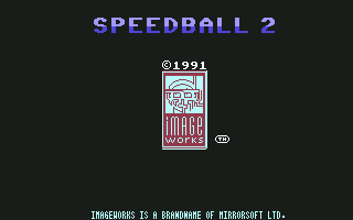 Speedball screenshot 5 for Commodore 64
