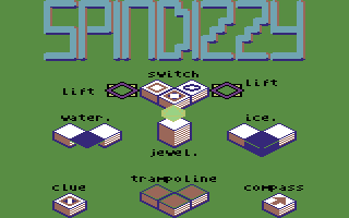 Spindizzy screenshot 4 for Commodore 64