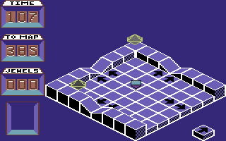 Spindizzy screenshot 5 for Commodore 64