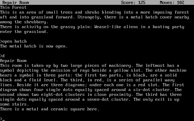Starcross screenshot 4 for Commodore 64