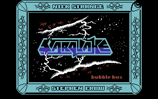 Starquake screenshot 2 for Commodore 64