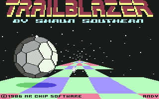 Trailblazer screenshot 2 for Commodore 64