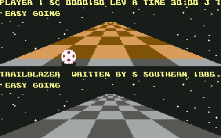 Trailblazer screenshot 4 for Commodore 64