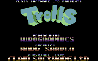 Troll screenshot 2 for Commodore 64