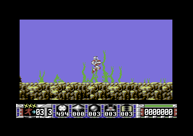 Turrican screenshot 4 for Commodore 64