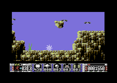 Turrican screenshot 5 for Commodore 64