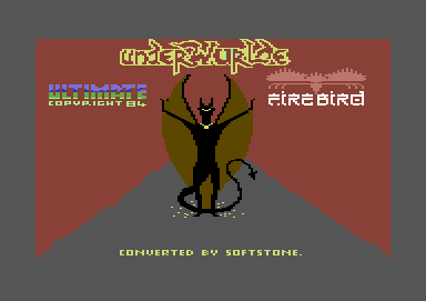 Underwurlde screenshot 2 for Commodore 64