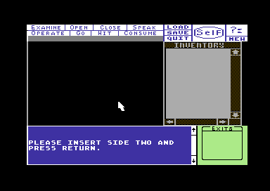Uninvited screenshot 4 for Commodore 64