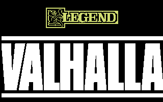 Valhalla screenshot 2 for Commodore 64