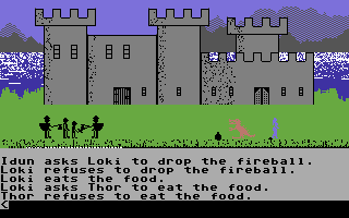 Valhalla screenshot 3 for Commodore 64