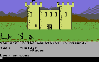 Valhalla screenshot 4 for Commodore 64