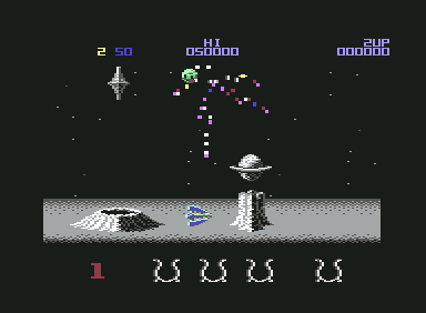 Wizball screenshot 3 for Commodore 64