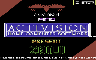 Zenji screenshot 3 for Commodore 64