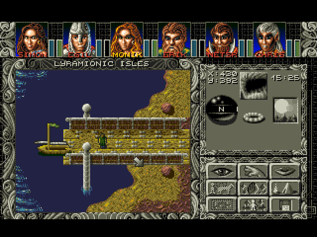 Ambermoon screenshot 2 for Amiga