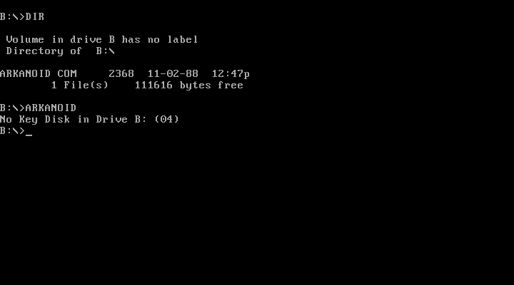 Arkanoid screenshot 3 for Amiga