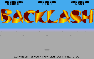 Backlash back cover for Amiga