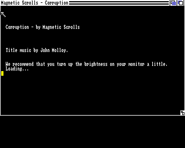 Corruption screenshot 3 for Amiga