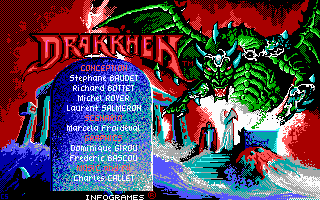Drakkhen screenshot 3 for Amiga