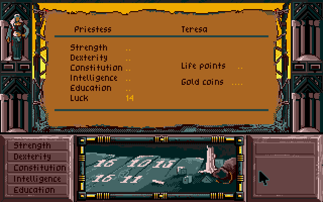 Drakkhen screenshot 4 for Amiga