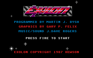 Exolon screenshot 3 for Amiga