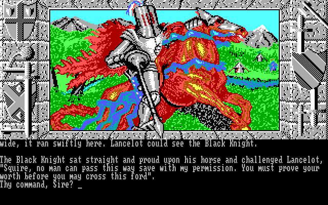 Lancelot screenshot 2 for Amiga