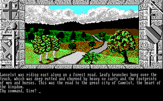 Lancelot screenshot 4 for Amiga