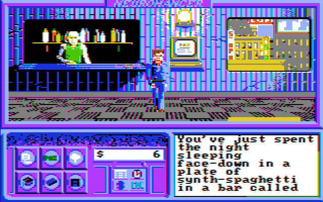 Neuromancer screenshot 5 for Amiga