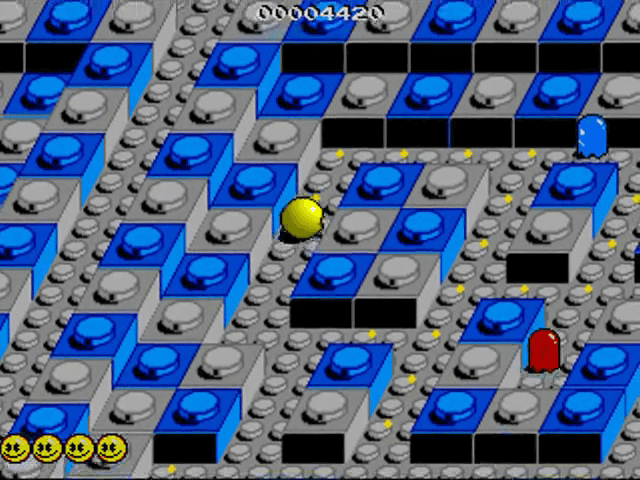 Pacmania screenshot 5 for Amiga