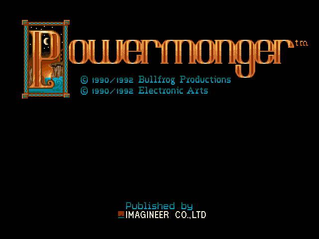 Powermonger screenshot 2 for Amiga