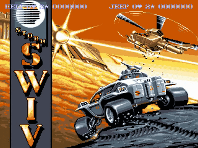 SWIV screenshot 3 for Amiga