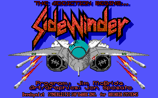 Sidewinder screenshot 3 for Amiga