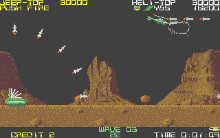 Silkworm screenshot 3 for Amiga