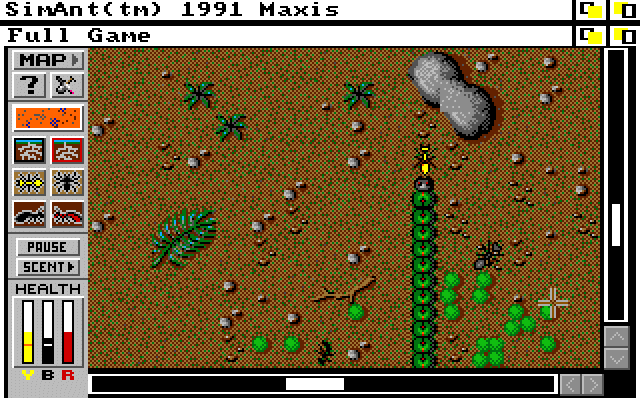 SimAnt screenshot 4 for Amiga