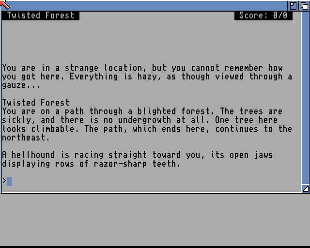 Sorcerer screenshot 2 for Amiga
