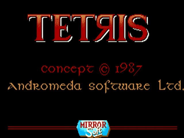 Tetris screenshot 4 for Amiga