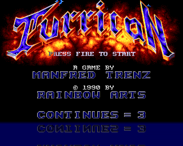 Turrican screenshot 4 for Amiga