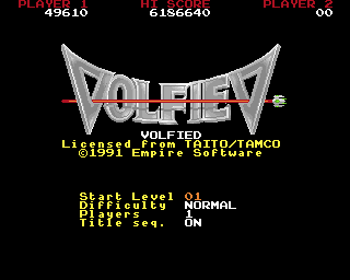 Volfied screenshot 3 for Amiga