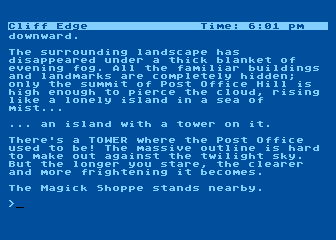 Wishbringer screenshot 3 for Amiga