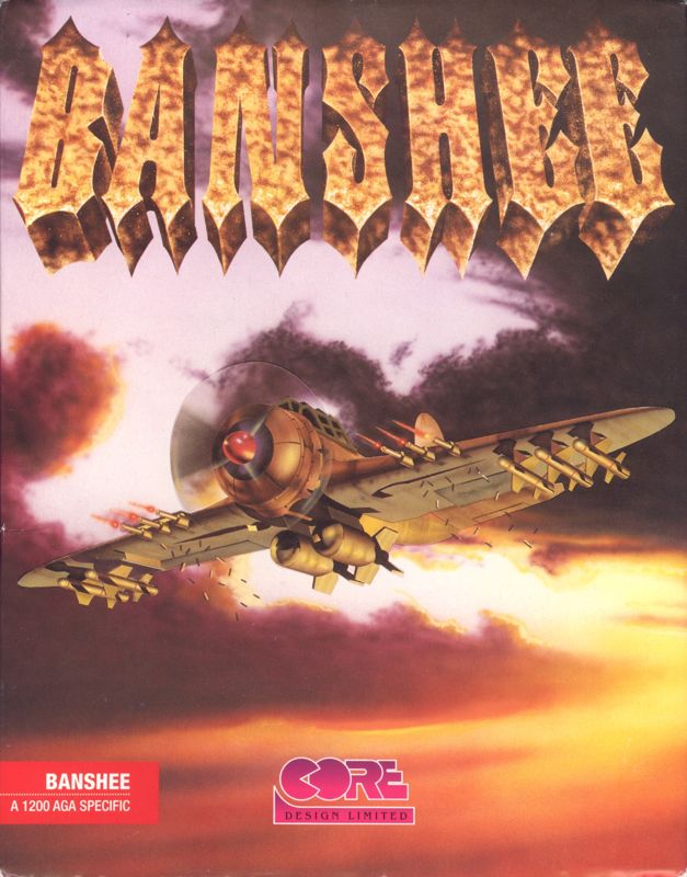 Banshee box art for Amiga CD32