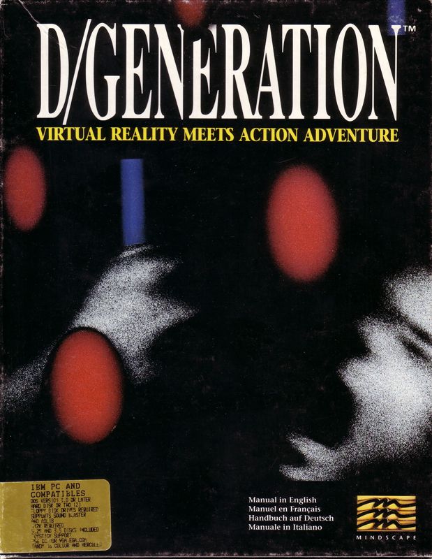 D/Generation box art for Amiga CD32