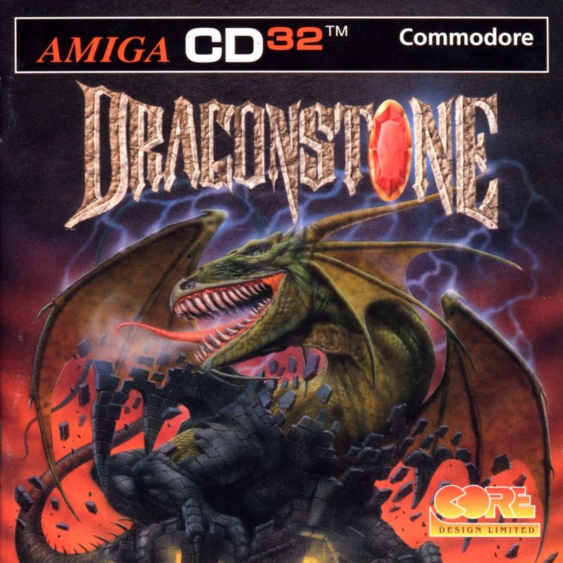 Dragonstone box art for Amiga CD32