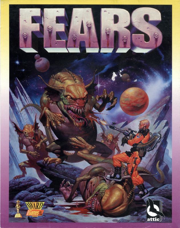 Fears box art for Amiga CD32