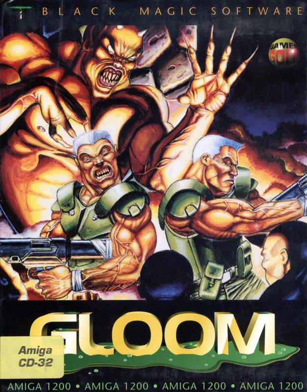 Gloom box art for Amiga CD32