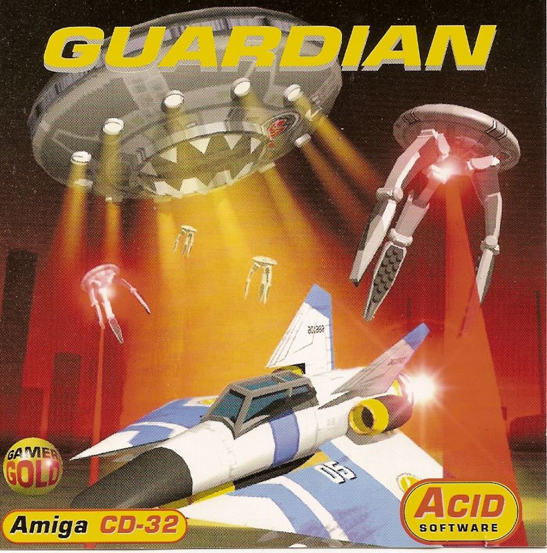 Guardian box art for Amiga CD32