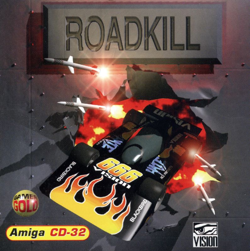 Roadkill box art for Amiga CD32