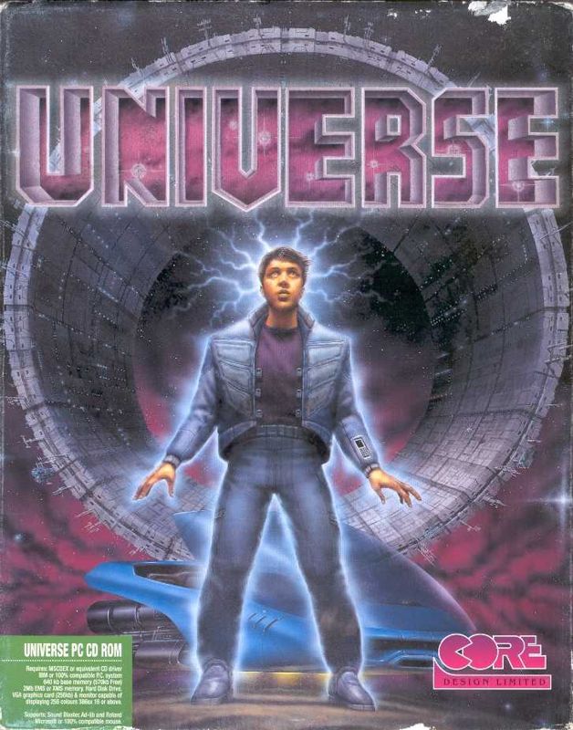 Universe box art for Amiga CD32